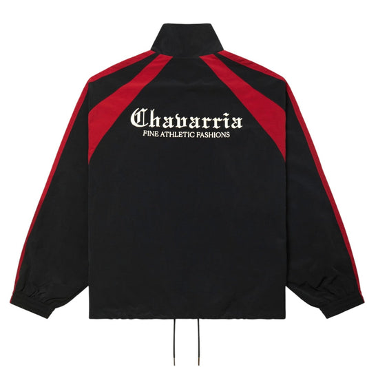 Willy Chavarria Casa De Chavarria Tape Jacket Black Red