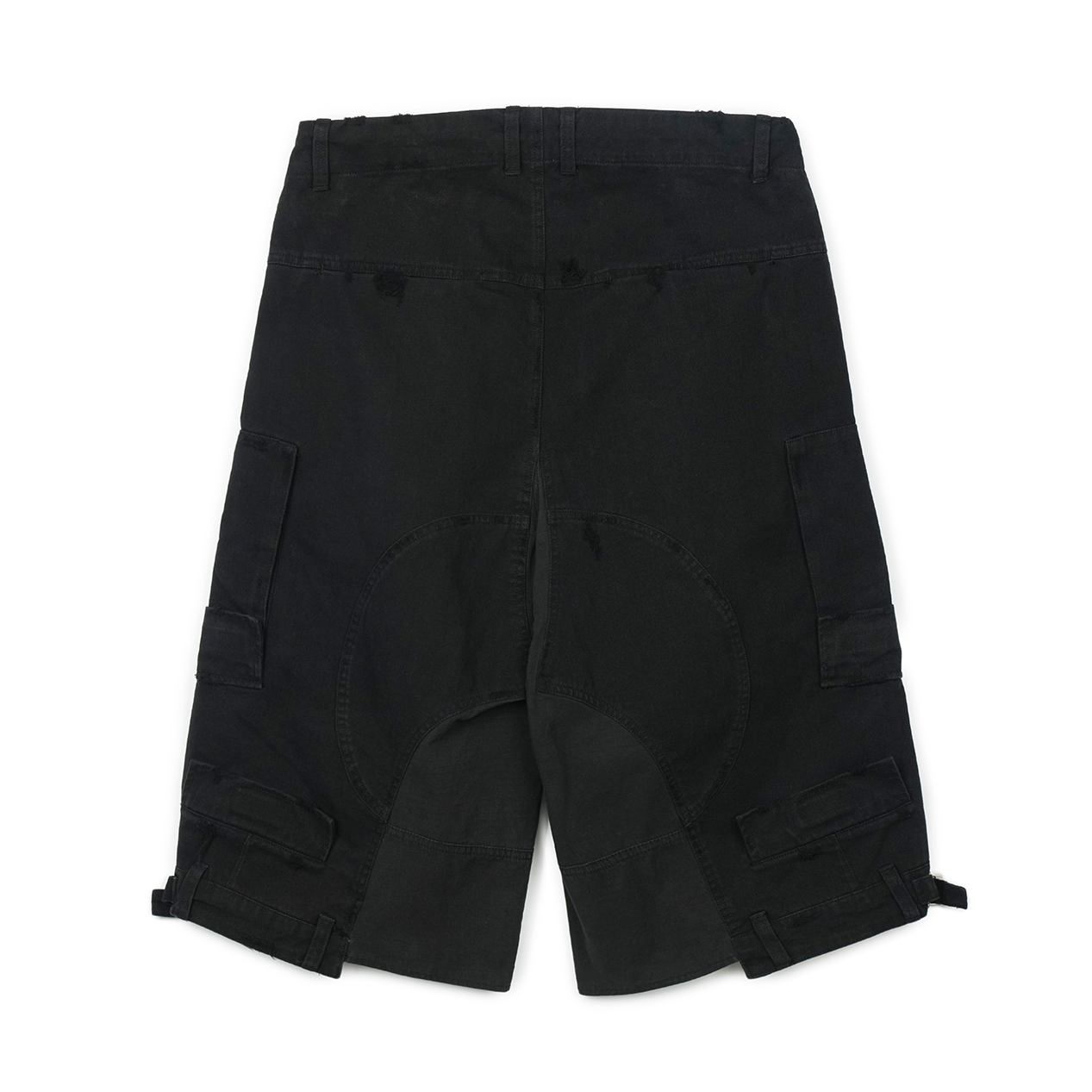Protocol Index Upside-Down Cargo Shorts Black