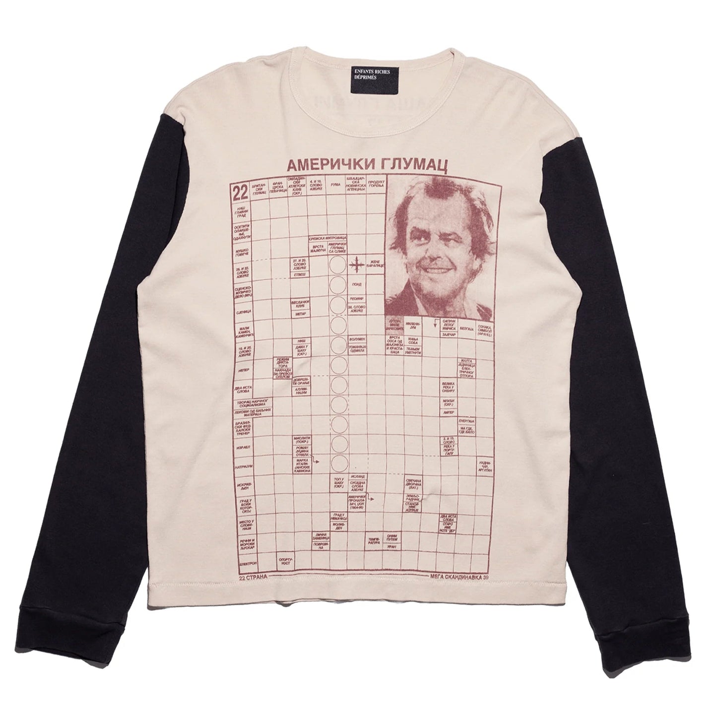 Enfants Riches Déprimés Jack Serbian Fantasy LS T-Shirt