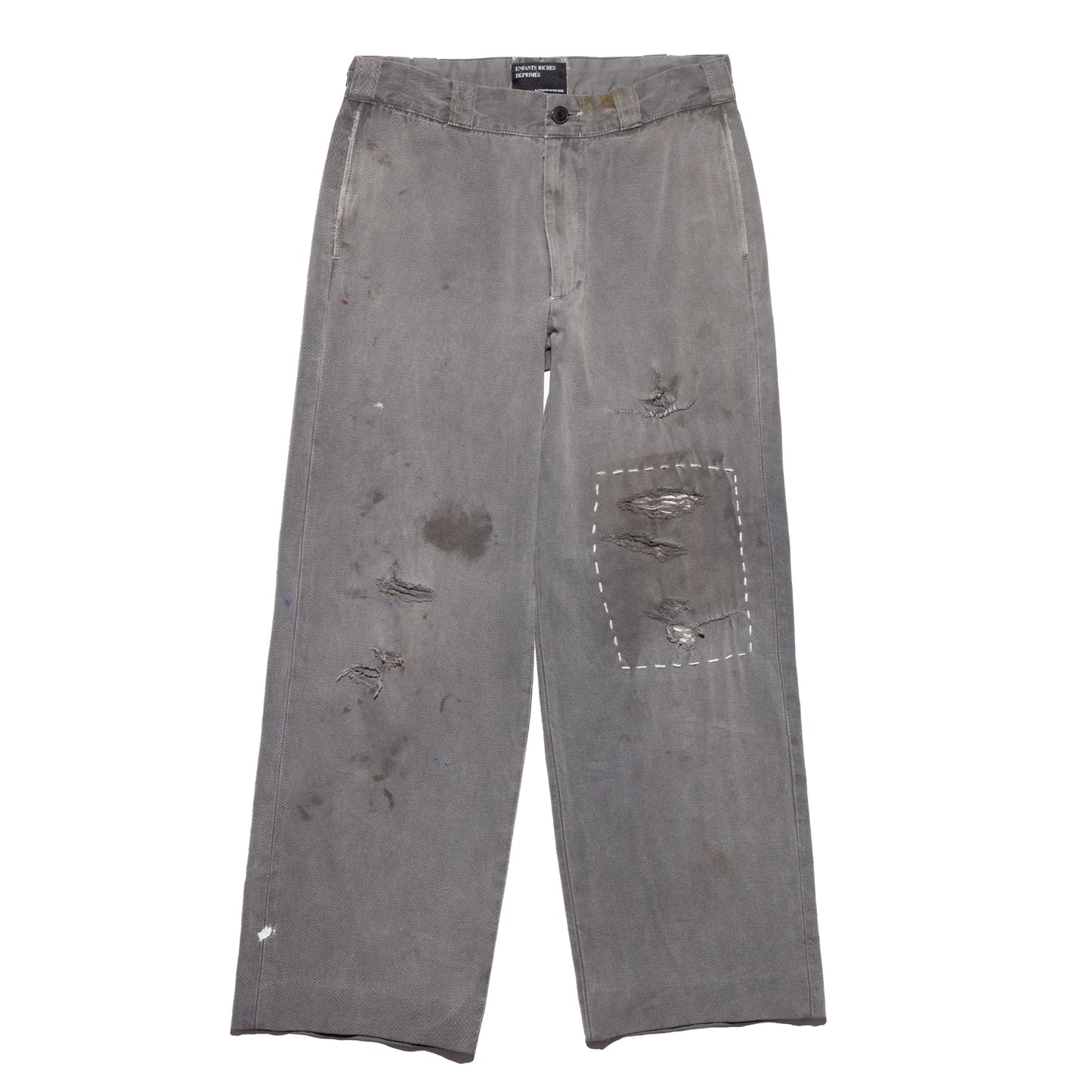 Enfants Riches Déprimés Soso's Repaired Trousers Light Gray