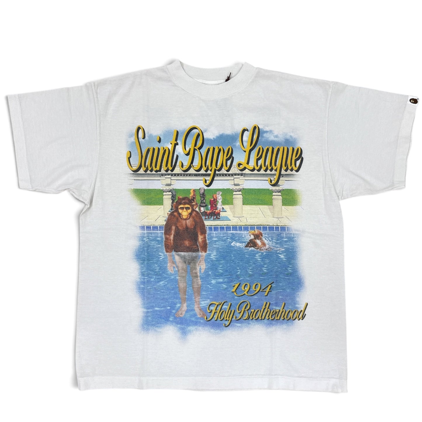Saint Mxxxxxx Bape Pool Tee