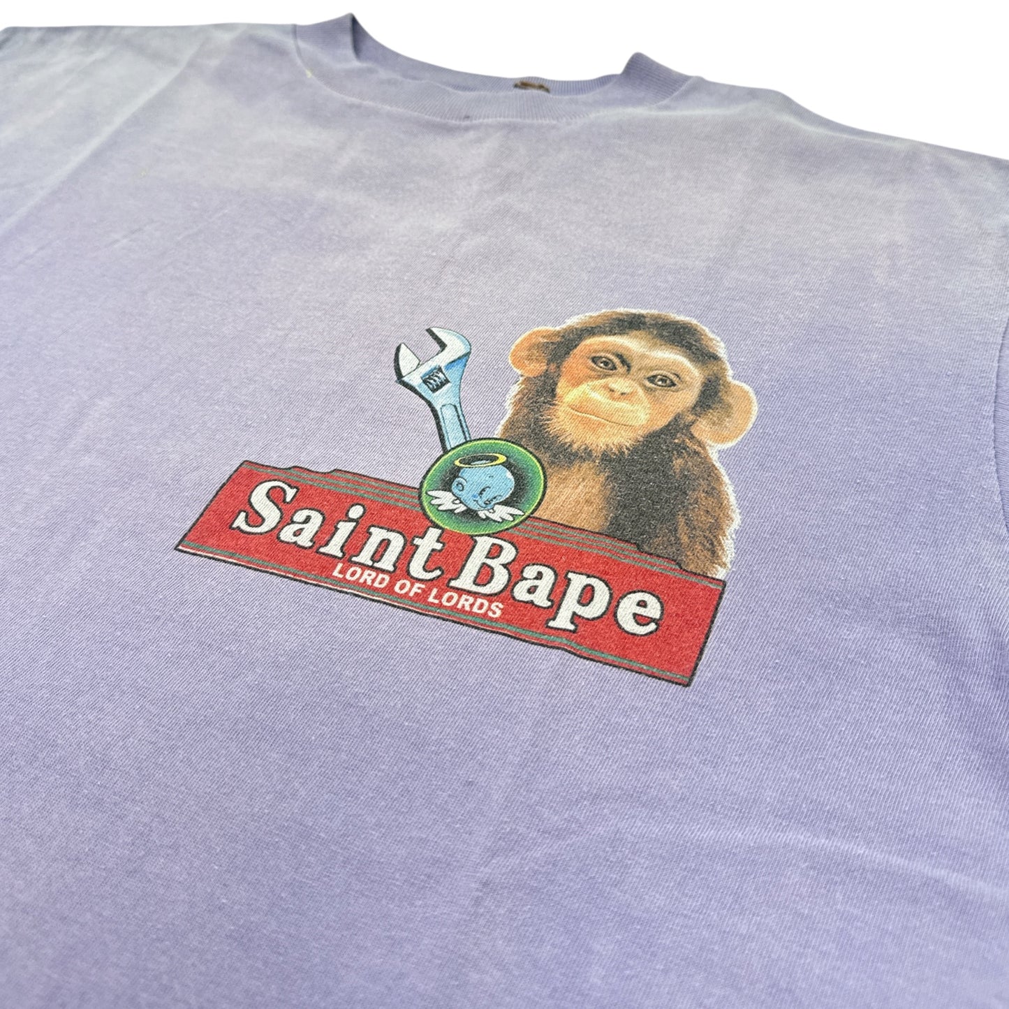 Saint Mxxxxxx Bape House Tee