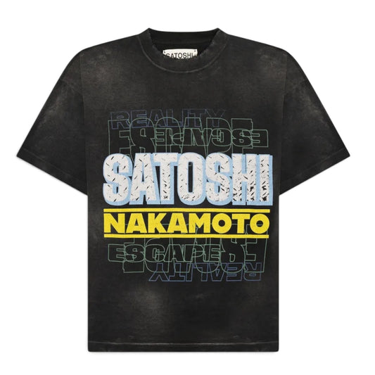 Satoshi Nakamoto Escape Reality T-Shirt