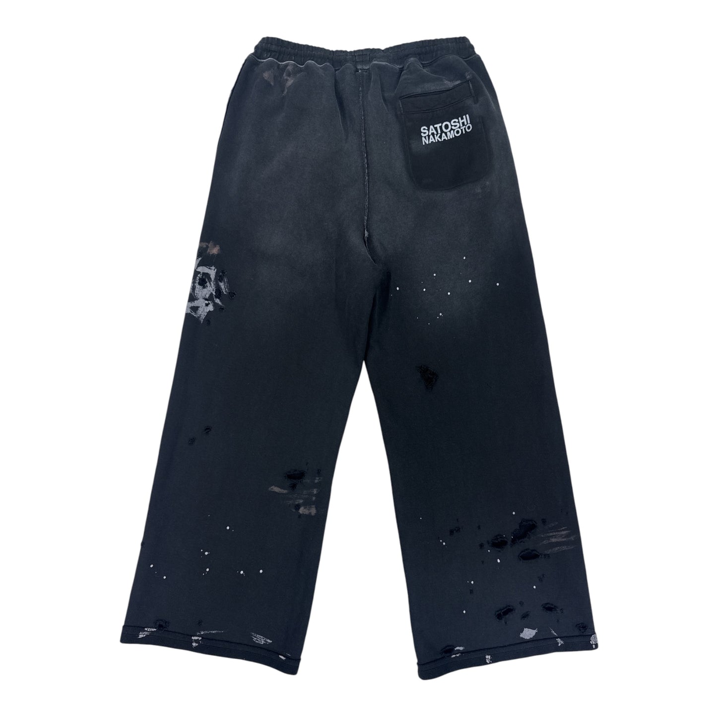 Satoshi Nakamoto Luke Fleece Sweatpant Black