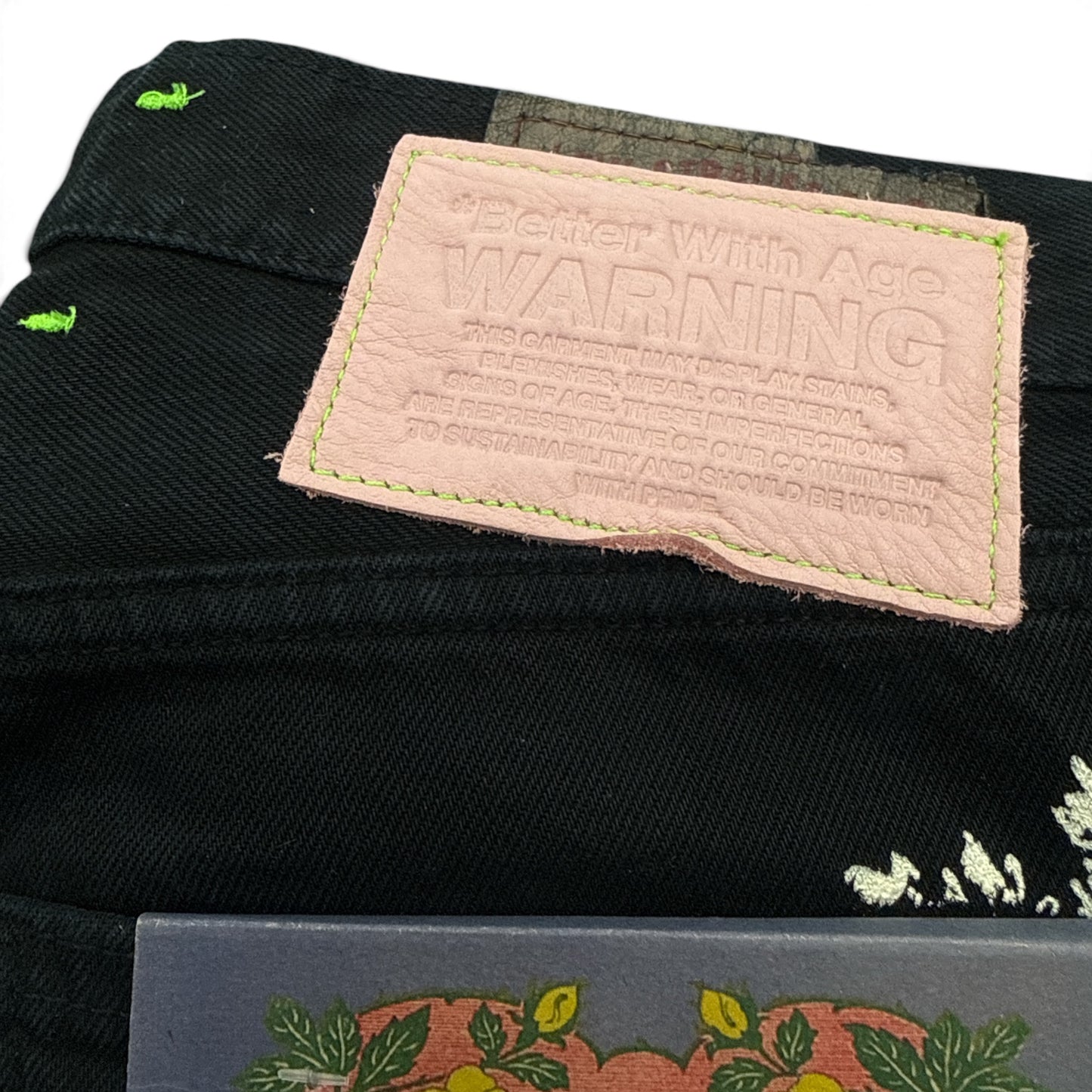 *Better With Age Teresa Double Wide Denim Short Black