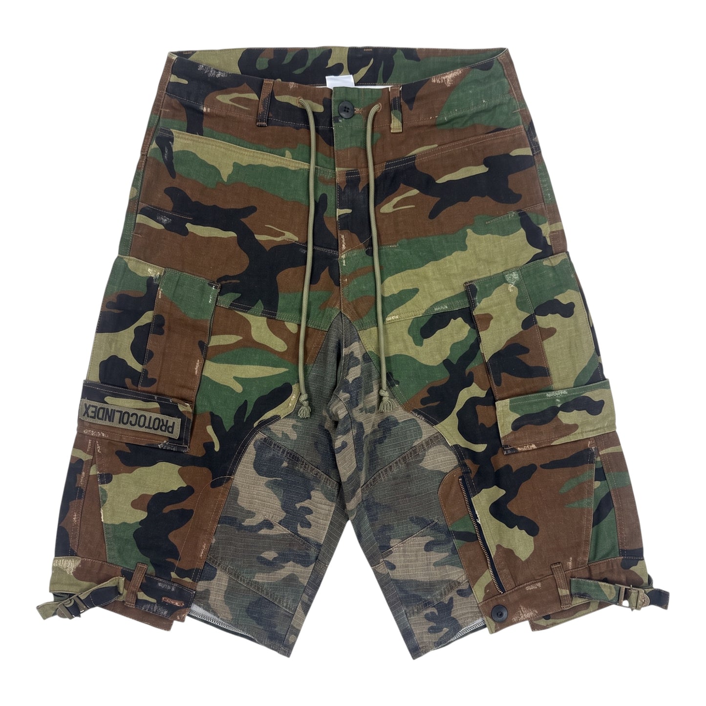 Protocol Index Upside Down Cargo Shorts Camo