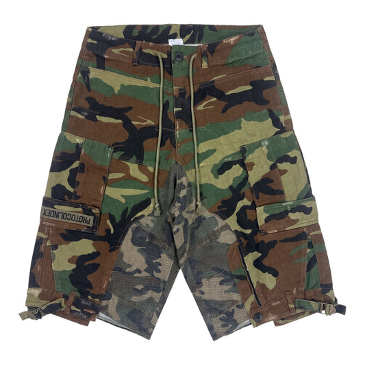 Protocol Index Upside Down Cargo Shorts Camo