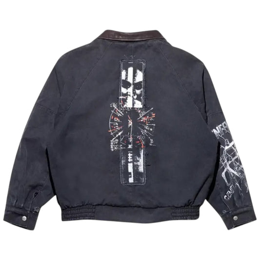 Enfants Riches Déprimés Constructivist Hunting Jacket Faded Black