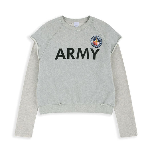 Protocol Index Layered Thermal Jersey Melange Grey