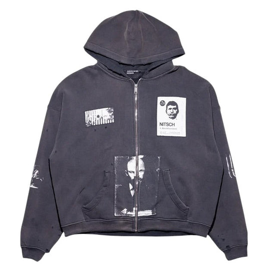 Enfants Riches Déprimés Lenin’s Nap Time Assemblage Zip Up Hoodie