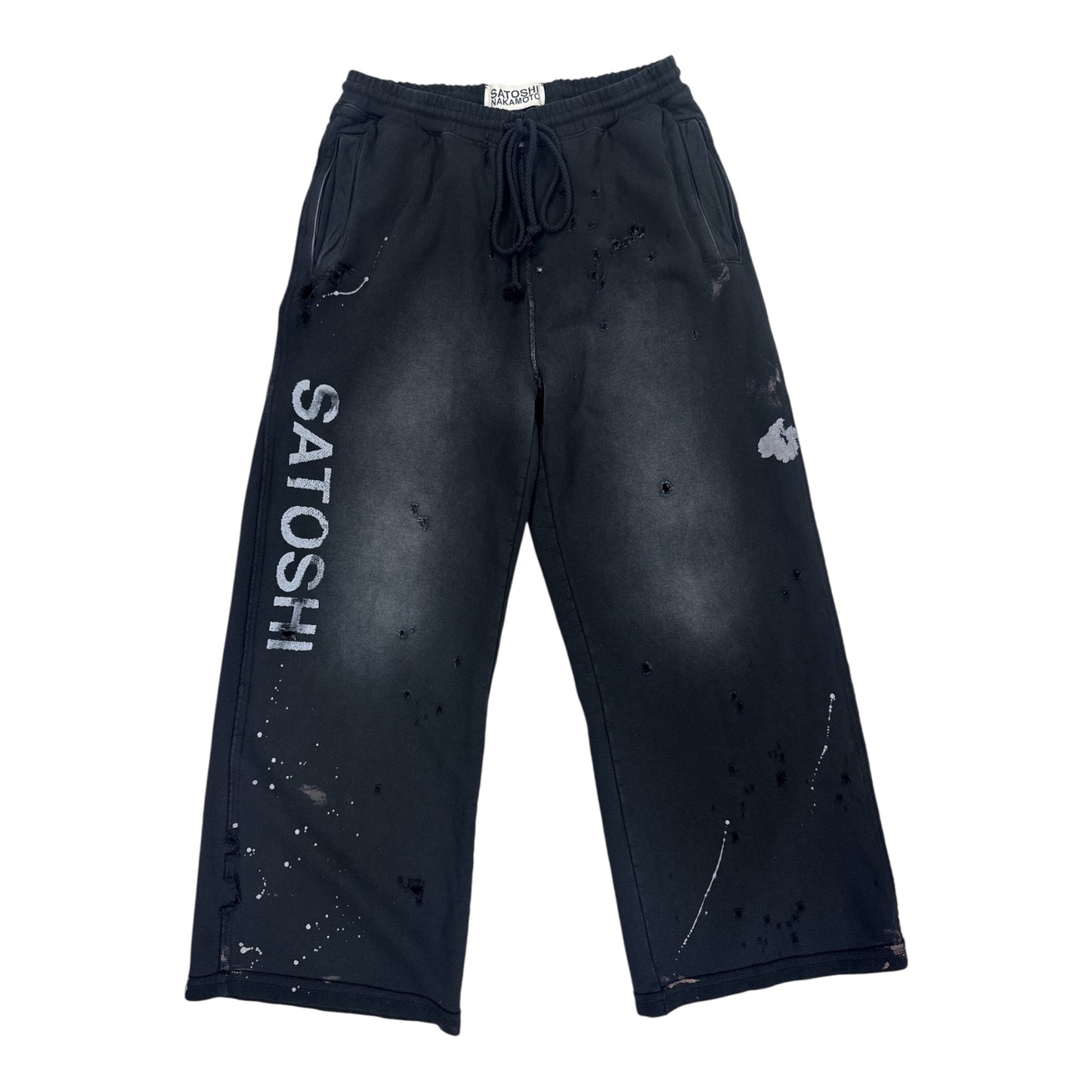 Satoshi Nakamoto Luke Fleece Sweatpant Black