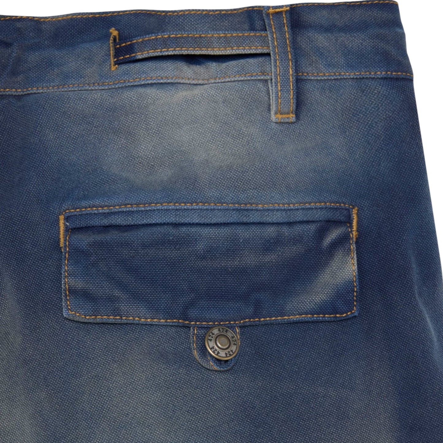 424 Bermuda Shorts Indaco Denim