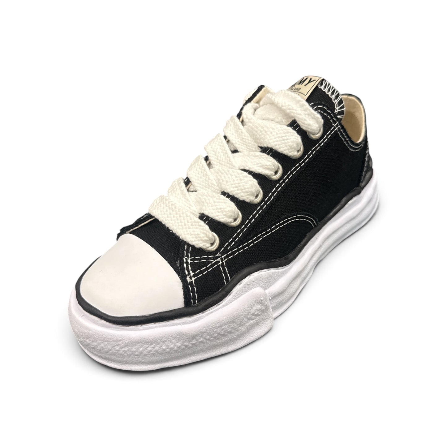 Maison Mihara Yasuhiro Peterson Low OG Sole Canvas Sneaker Black