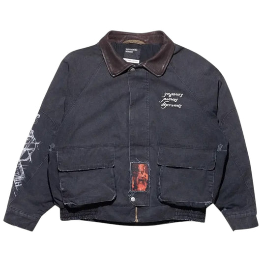 Enfants Riches Déprimés Constructivist Hunting Jacket Faded Black