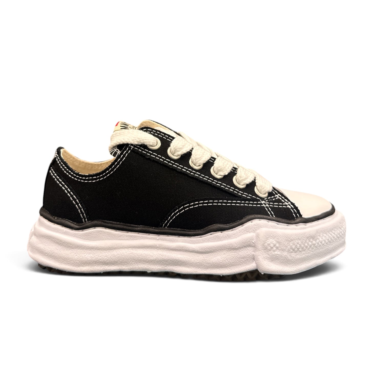 Maison Mihara Yasuhiro Peterson Low OG Sole Canvas Sneaker Black