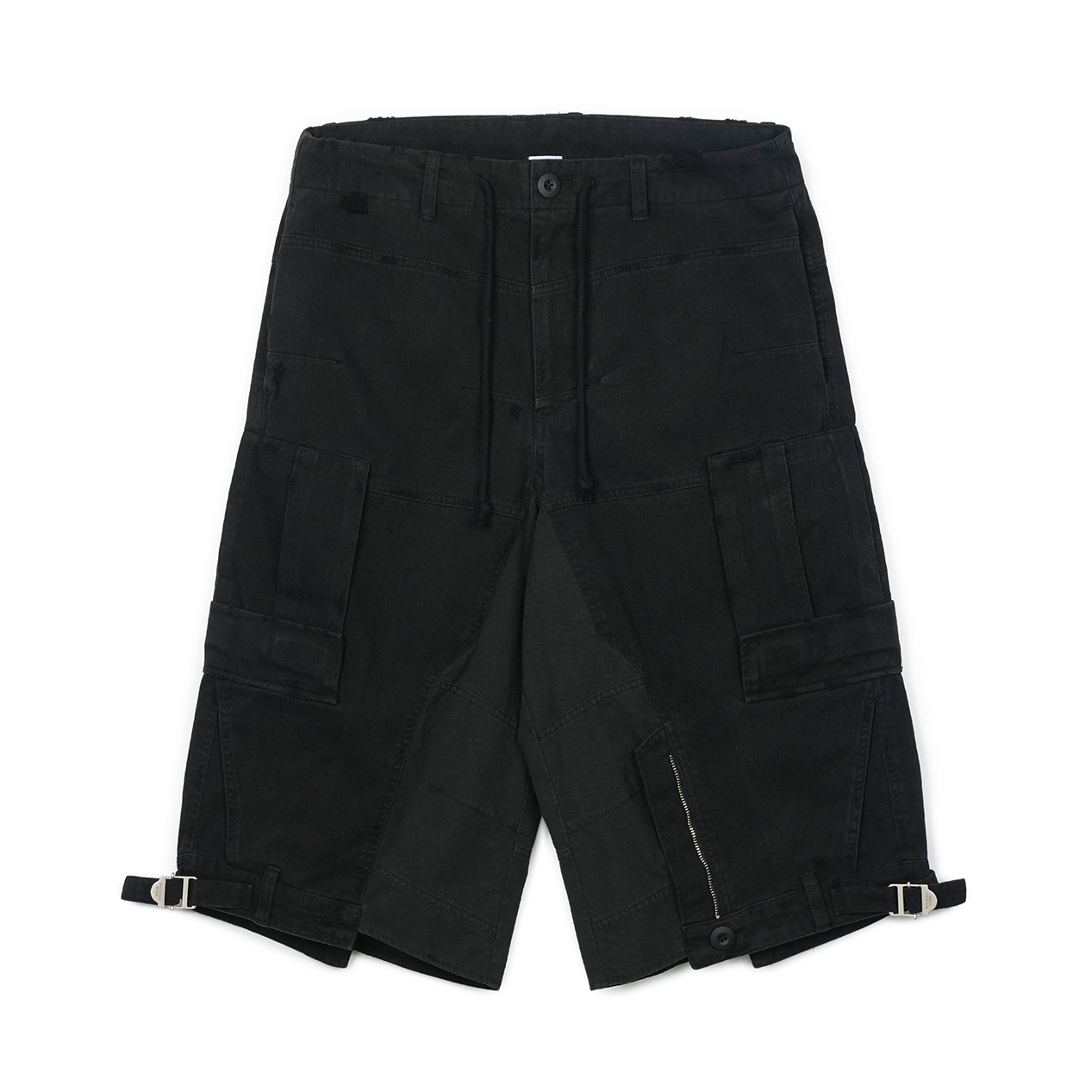 Protocol Index Upside-Down Cargo Shorts Black