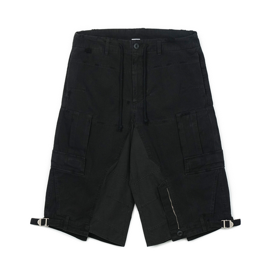 Protocol Index Upside-Down Cargo Shorts Black