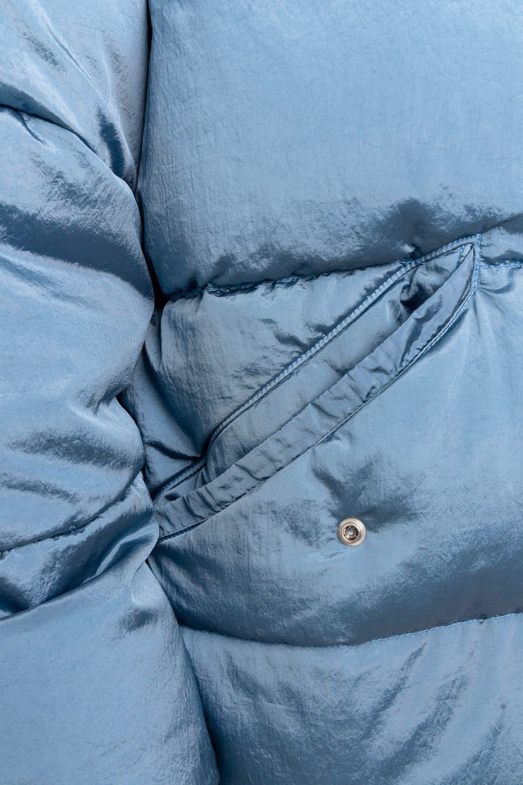 Stone Island Regenerated Nylon Down Jacket Slate Blue