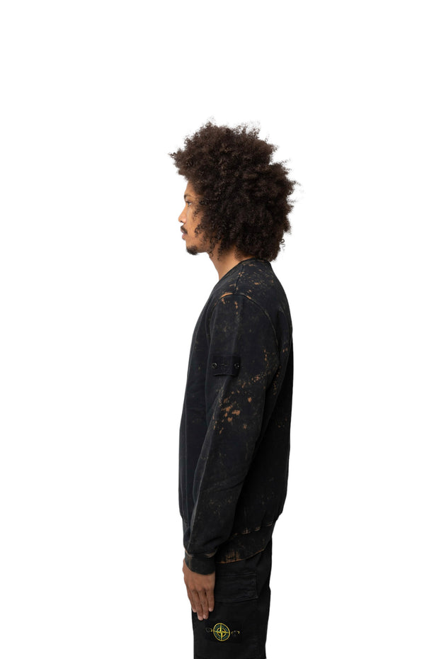 Stone Island Garment Dye Sweater Black