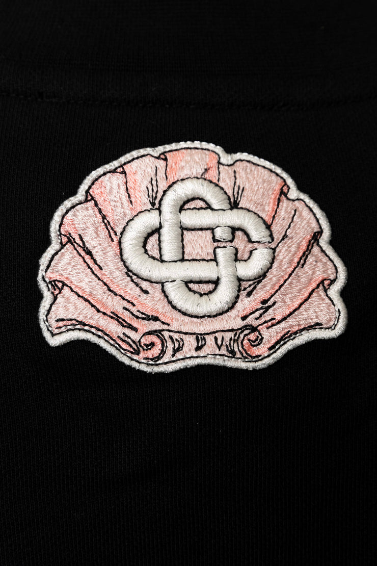 Casablanca Emblem De Cygne Embroidered Sweatshirt