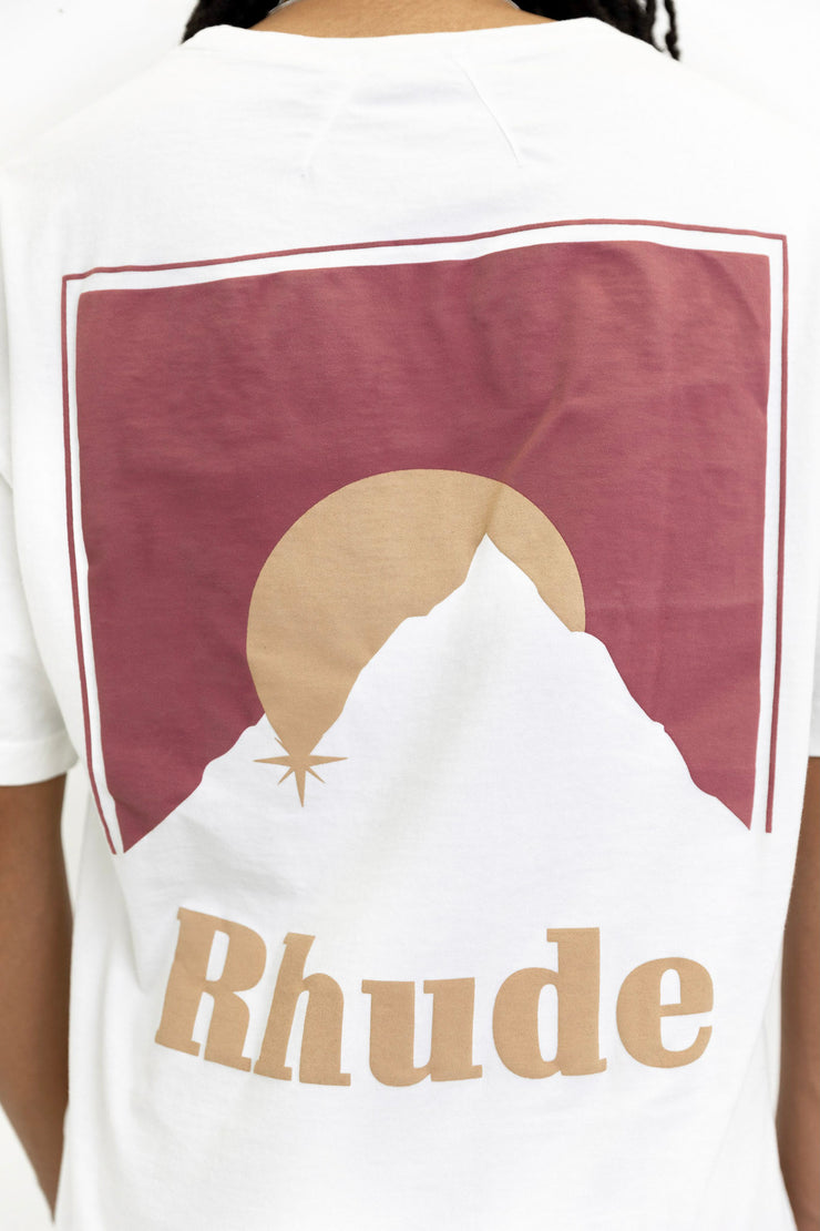 Rhude Moonlight Tee VTG White