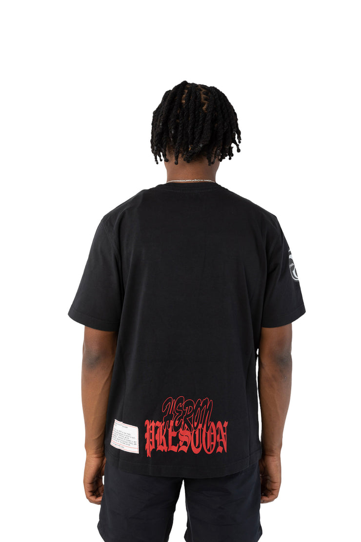 Heron Preston Flaming Skull Tee