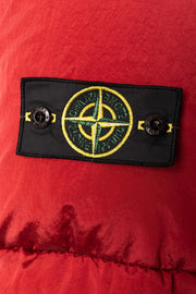 Stone Island Regenerated Nylon Down Jacket Red