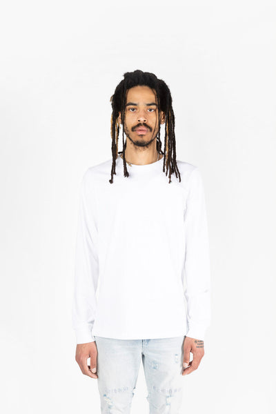 RTA Not A Simulation Long Sleeve T-Shirt in White