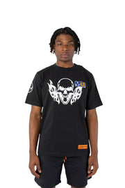 Heron Preston Flaming Skull Tee