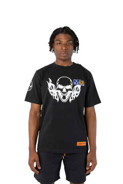 Heron Preston Flaming Skull Tee