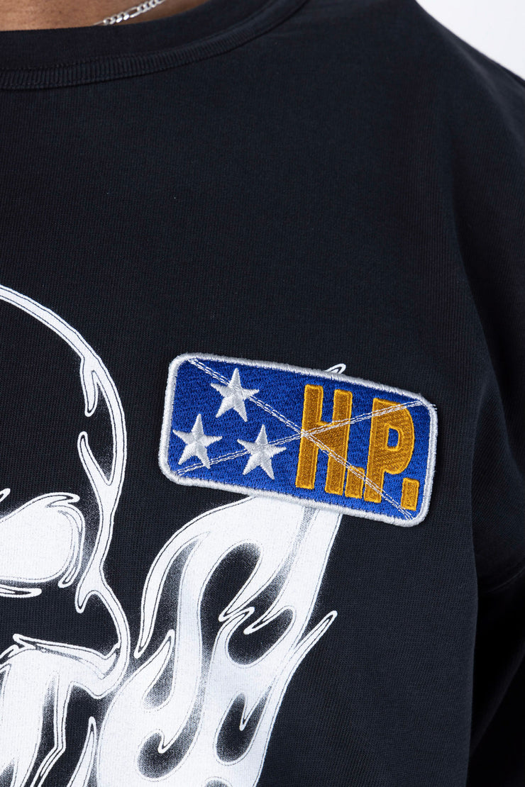 Heron Preston Flaming Skull Tee