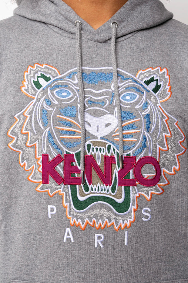 Kenzo Tiger Original Hoodie Grey