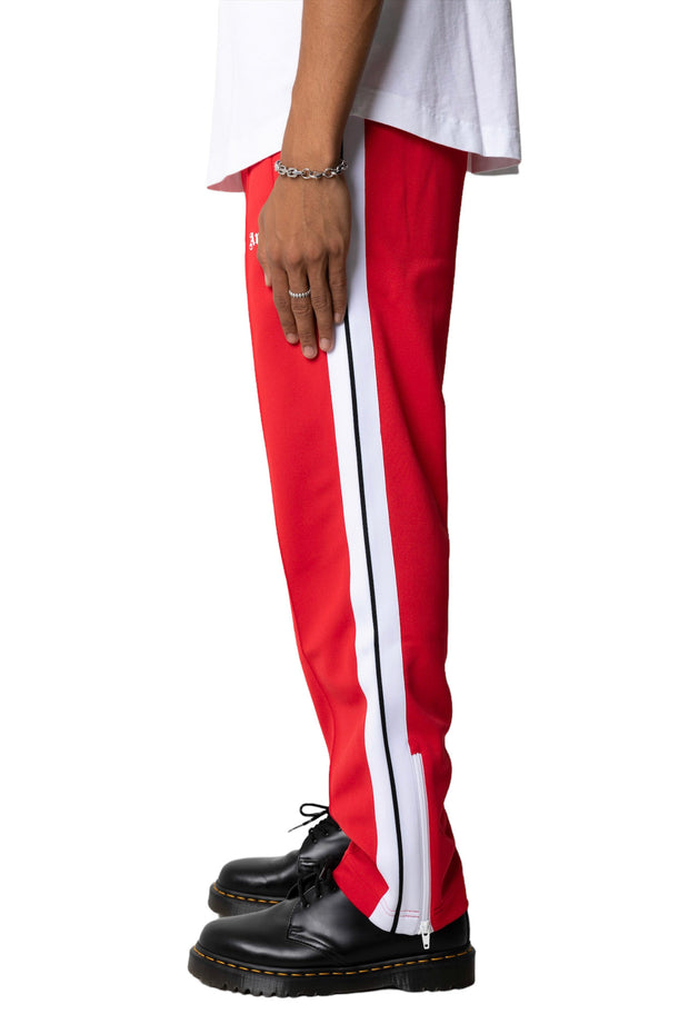 Palm Angels Slim Track Pants Red