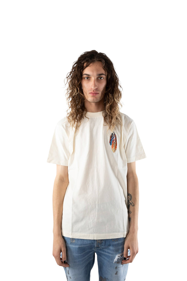 Marcelo Burlon County Of Milan Feathers SS T-Shirt