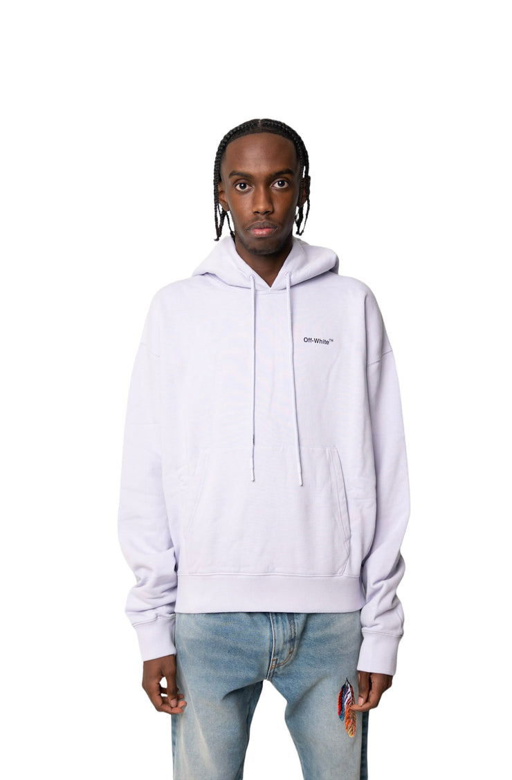 Off-White Caravaggio Arrow Over Hoodie Dusty Lilac – ONE51