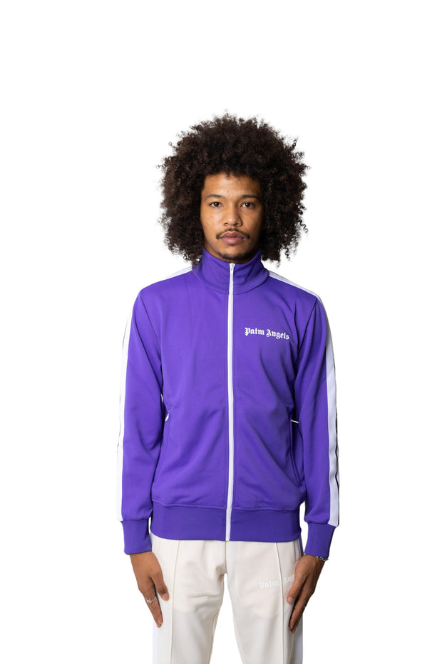 Palm Angels Classic Track Jacket Purple