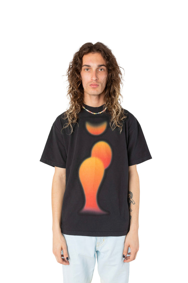 Polite Lava Lamp Tee Black