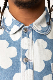Kenzo Printed Denim Overshirt