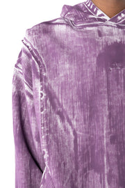 A Cold Wall Corrosion Hoodie in Purple