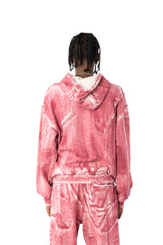 A Cold Wall Corrosion Hoodie in Red