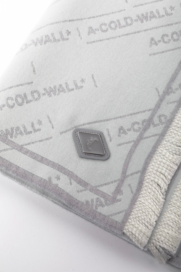 A Cold Wall Scarf Grey All Over Print