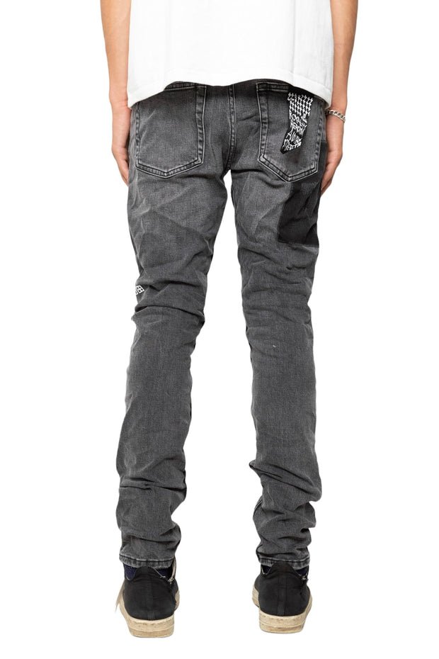 Ksubi Van Winkle Chop Up Black
