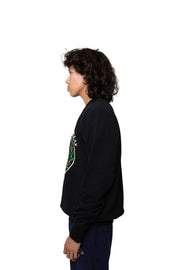 Casablanca Emblem De Cygne Embroidered Sweatshirt