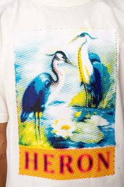 Heron Preston Halftone Heron SS Tee