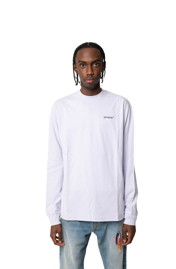 Off-White Caravaggio Arrow Skate L/S Dusty Lilac