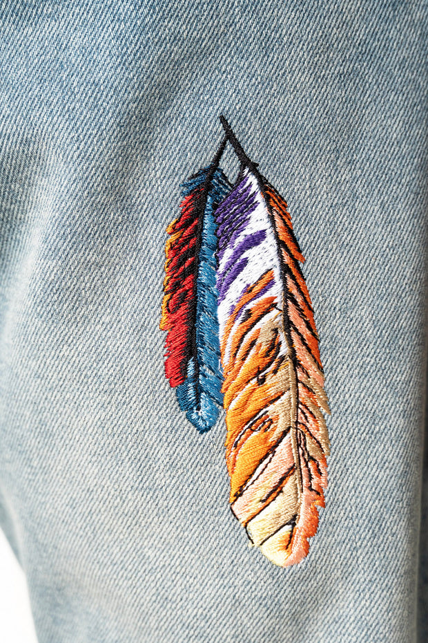 Marcelo Burlon Feathers Denim
