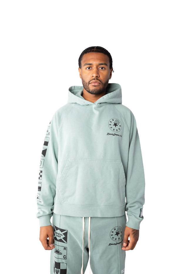 Reese Cooper Flags Hooded Sweatshirt