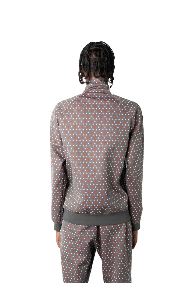 Needles Poly Diamond Pattern Track Jacket
