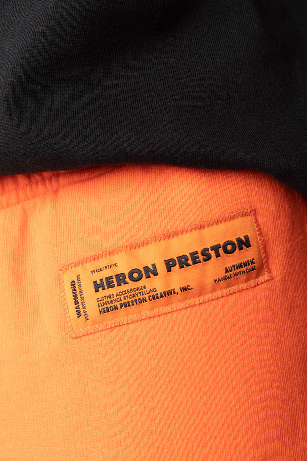 Heron Preston Recycled Logo Sweatshirts Orange