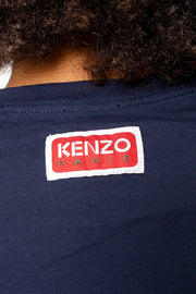 Kenzo Seasonal Logo Flower Navy